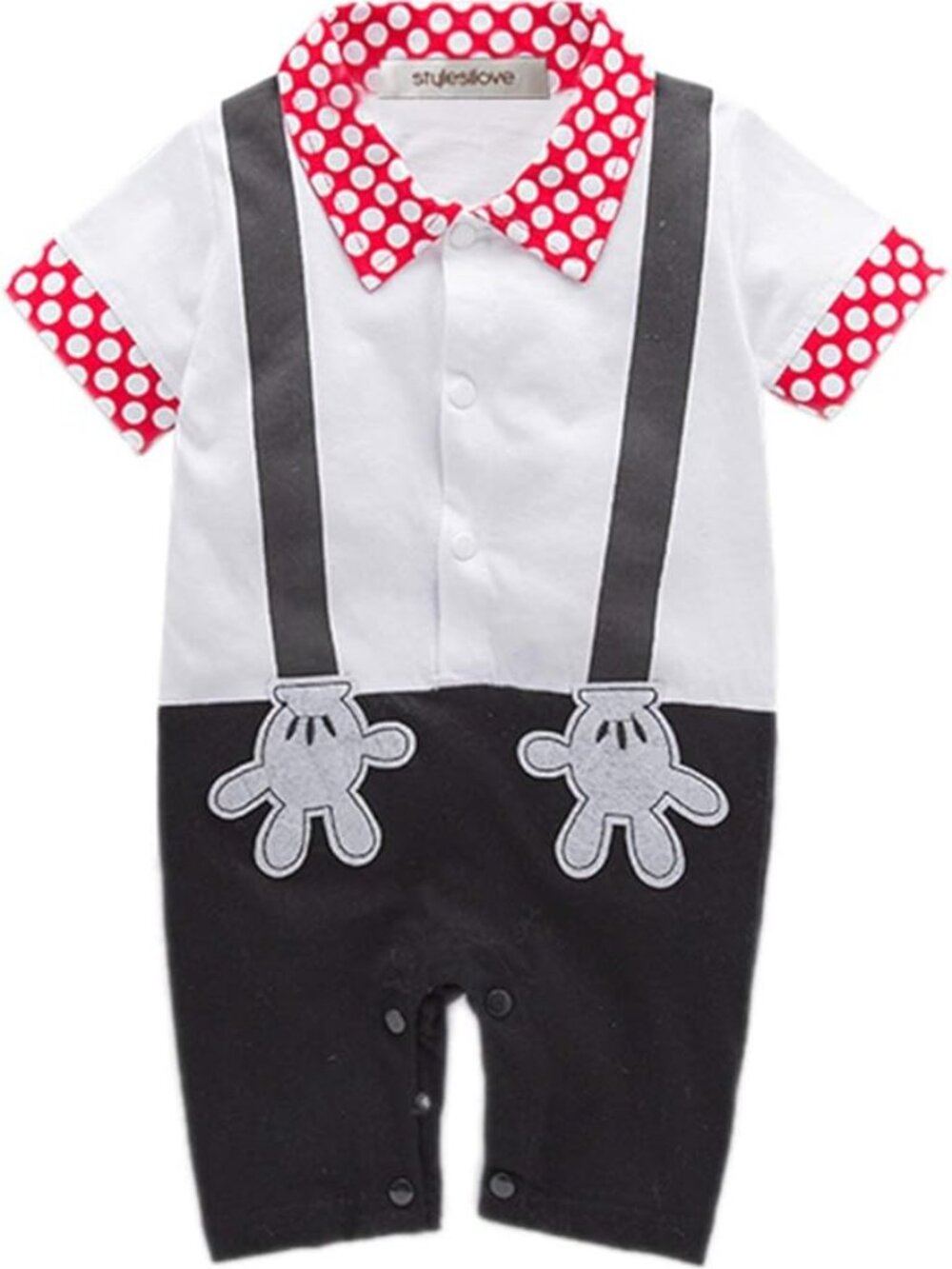 Baby Mickey-Inspired Romper